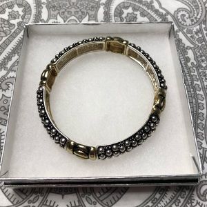 Jewelry - Two tone bangle like bracelet Jewelry - Two tone bangle like bracelet